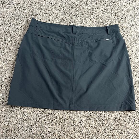 Eddie Bauer Gray Skort Size 16 Athleisure Activewear Pickleball Golf - Picture 3 of 6